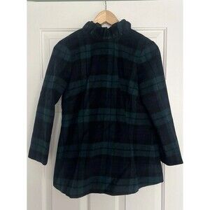 Tuckernuck Blackwatch Plaid Faye Blouse Size XS NWT Flannel Bow